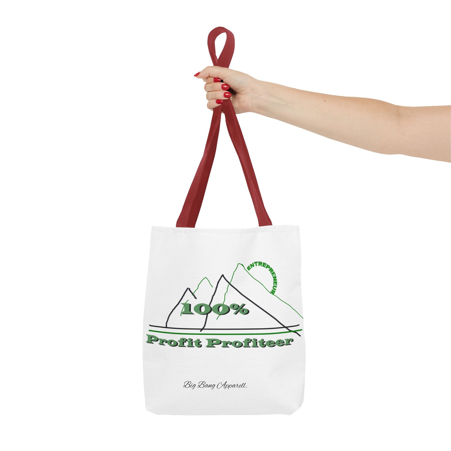 100% Profit Profiteer Tote Bag - Entrepreneurial Spirit for Business Lovers