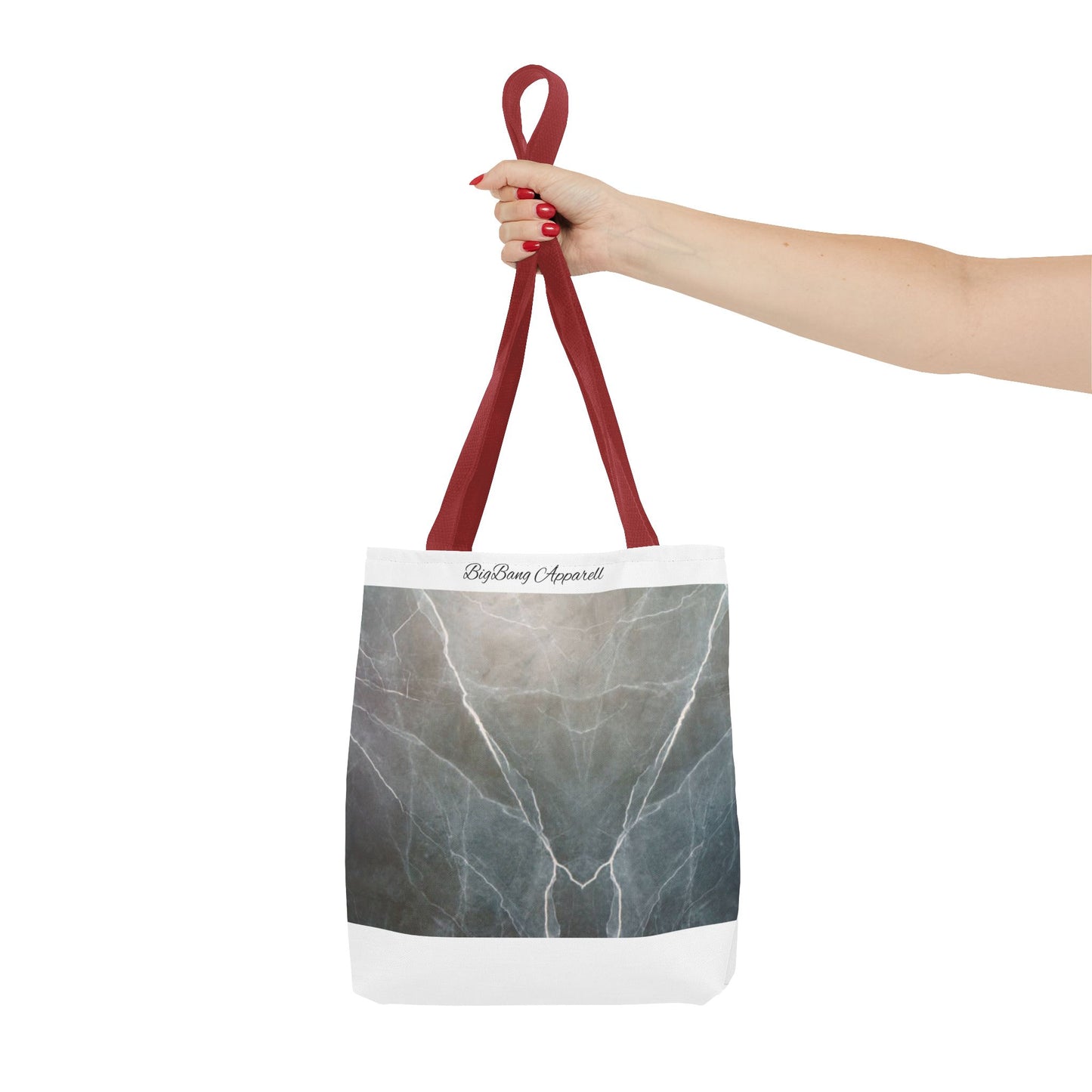 Elegant Marble Print Tote Bag | Stylish Reusable Eco-Friendly Bag for Everyday Use