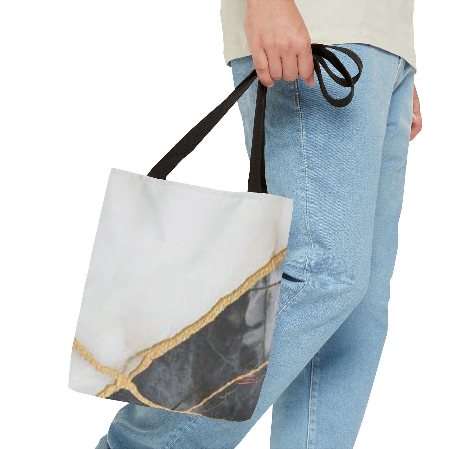 Elegant Marble Design Tote Bag for Stylish Everyday Use