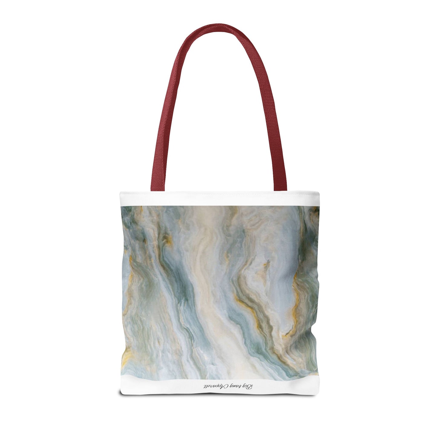 Elegant Marble Print Tote Bag - Stylish & Versatile for Everyday Use