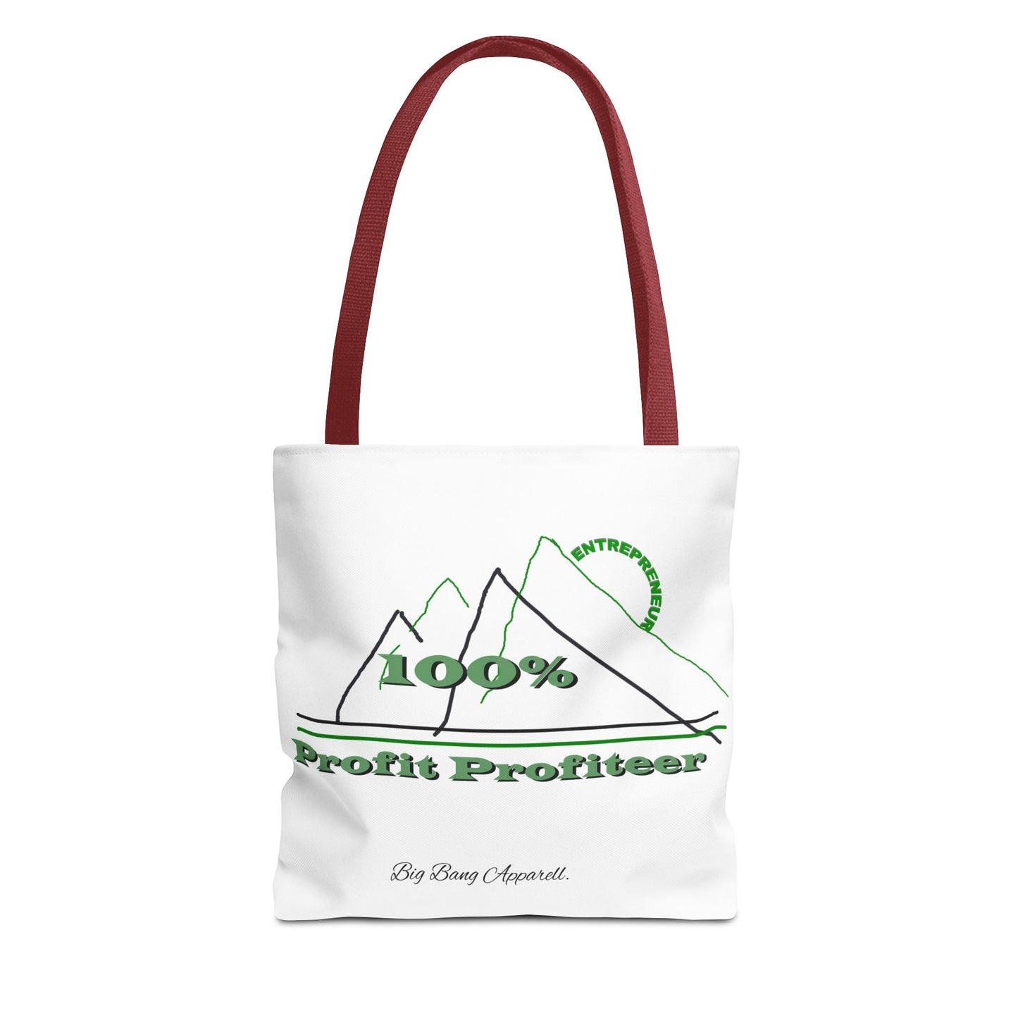 100% Profit Profiteer Tote Bag - Entrepreneurial Spirit for Business Lovers