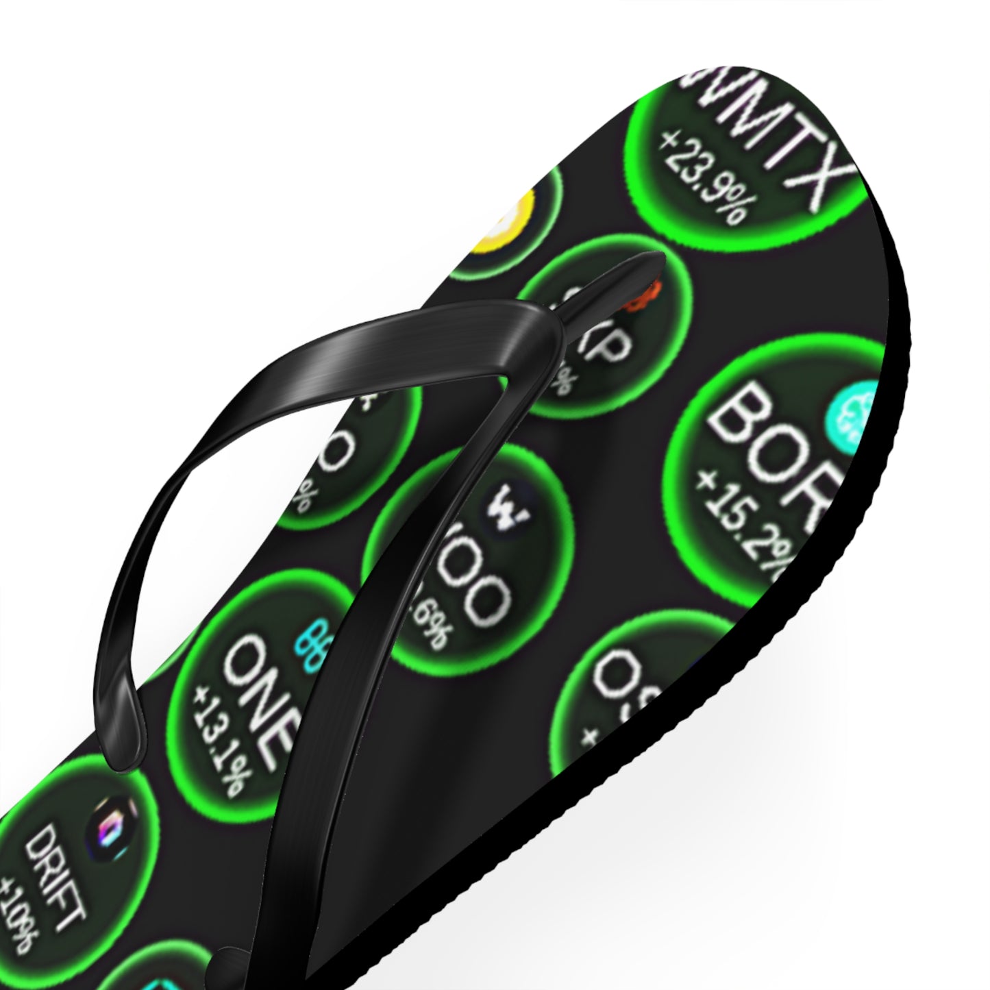 Big Bang Apparell crypto Flip Flops