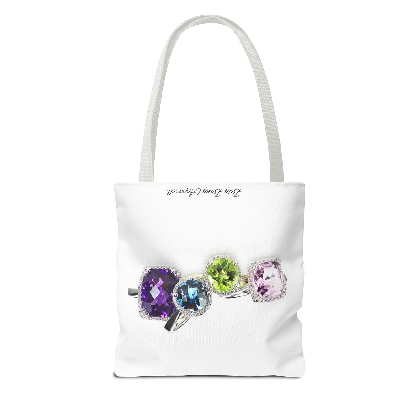 Sparkling Gemstone Tote Bag - Stylish and Chic Accessory for Jewelry Lovers