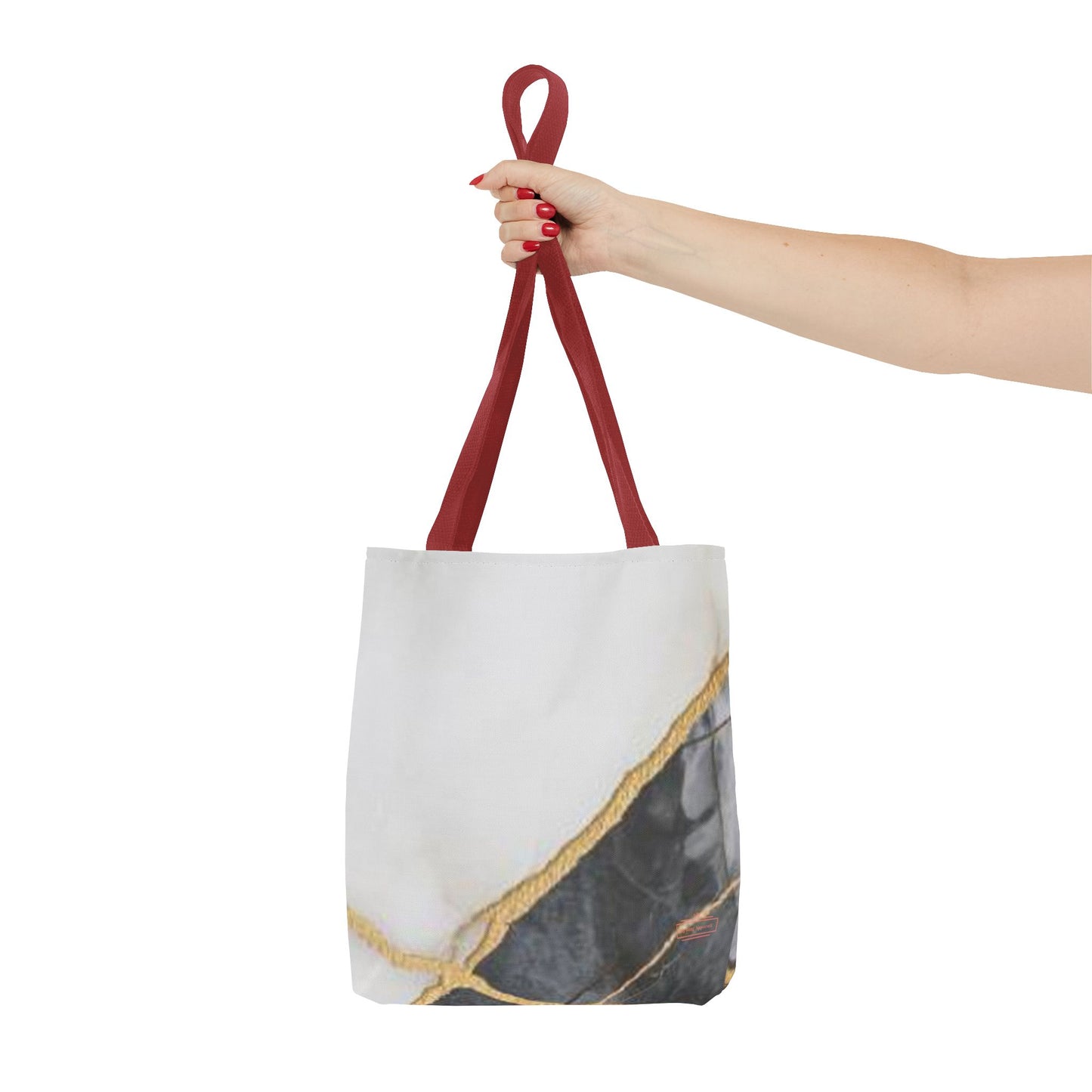 Elegant Marble Design Tote Bag for Stylish Everyday Use