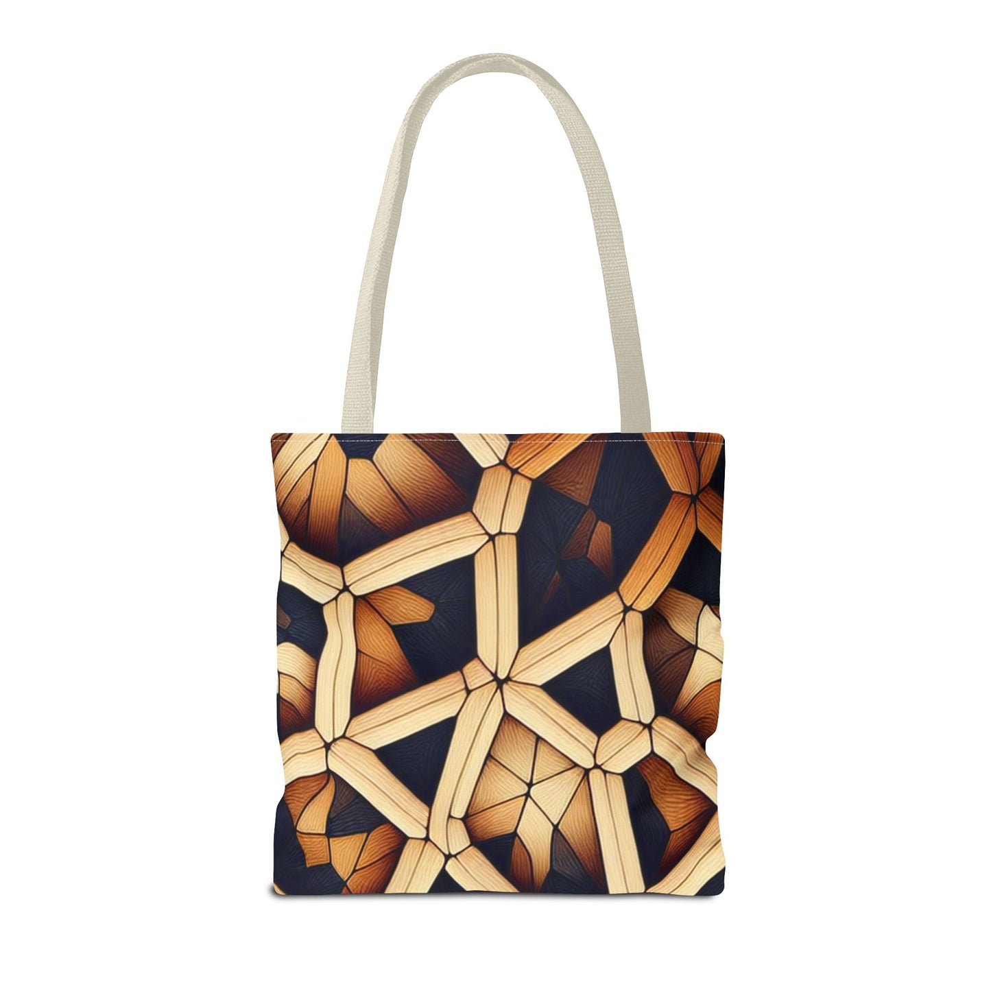 Geometric Pattern Tote Bag - Stylish & Versatile for Everyday Use