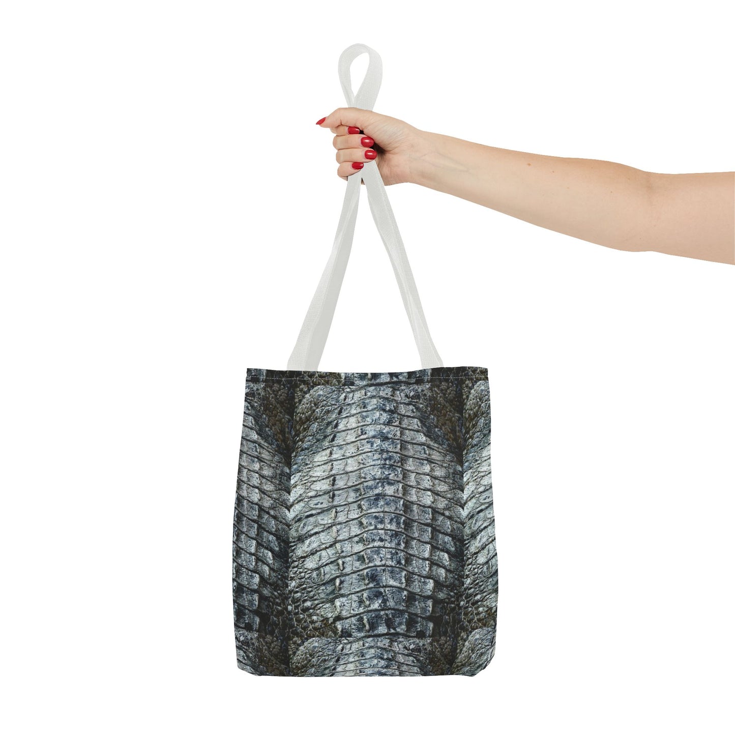 Stylish Crocodile Texture Tote Bag - Eco-Friendly Fashion Accessory