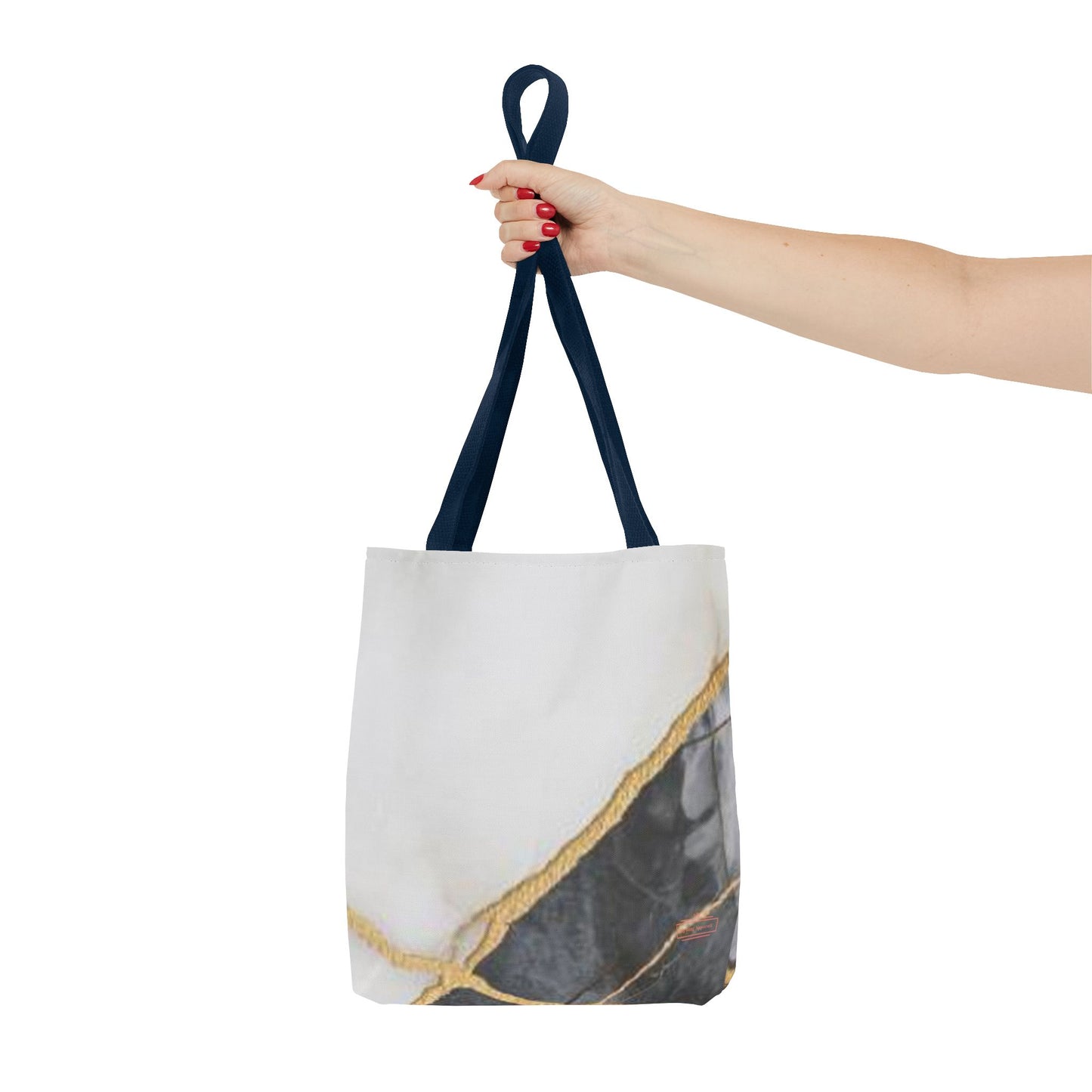 Elegant Marble Design Tote Bag for Stylish Everyday Use