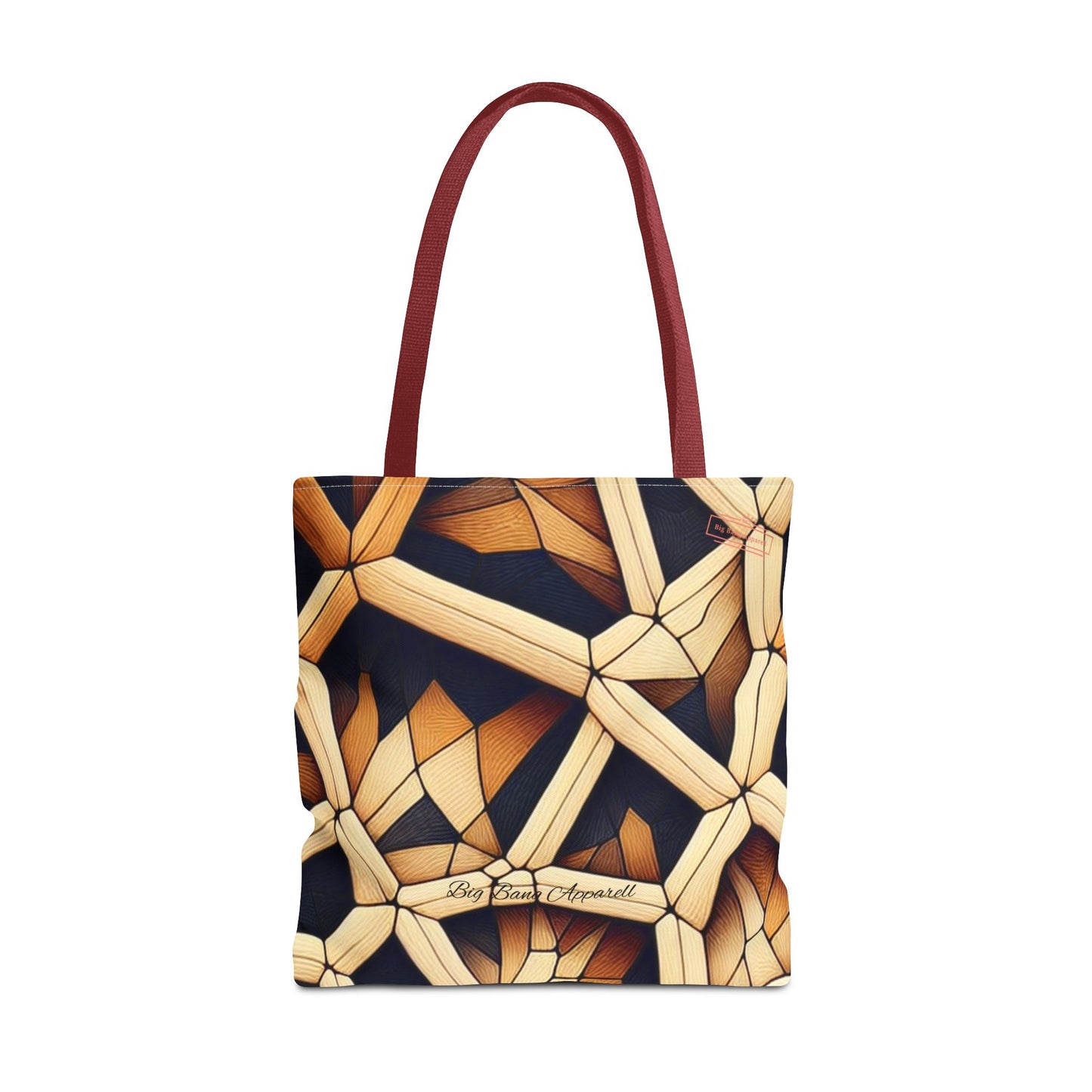 Geometric Pattern Tote Bag - Stylish & Versatile for Everyday Use