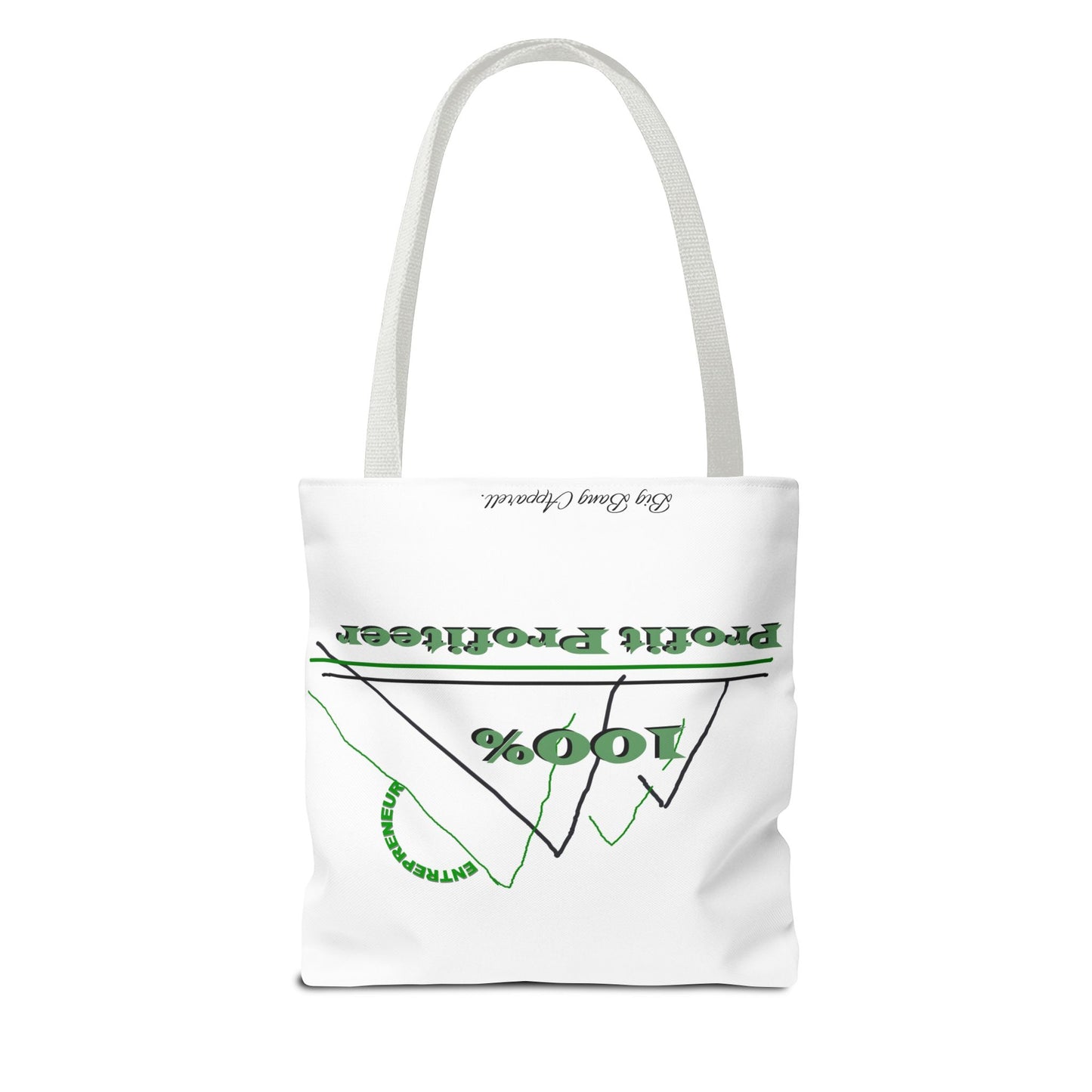 100% Profit Profiteer Tote Bag - Entrepreneurial Spirit for Business Lovers