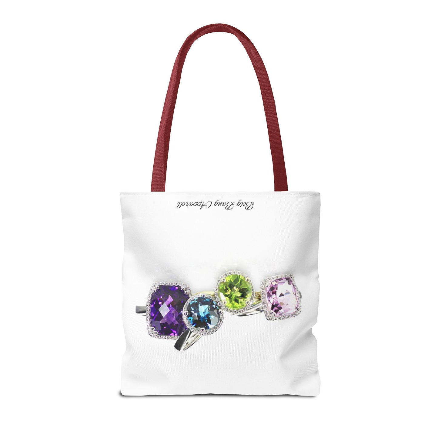 Sparkling Gemstone Tote Bag - Stylish and Chic Accessory for Jewelry Lovers