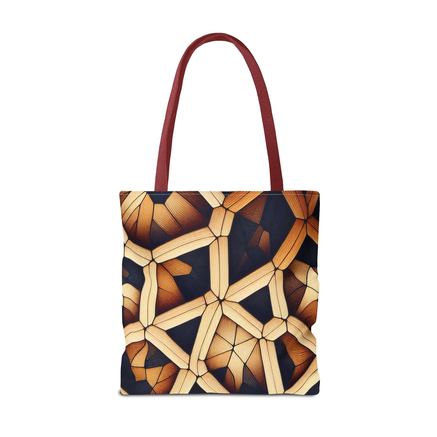 Geometric Pattern Tote Bag - Stylish & Versatile for Everyday Use