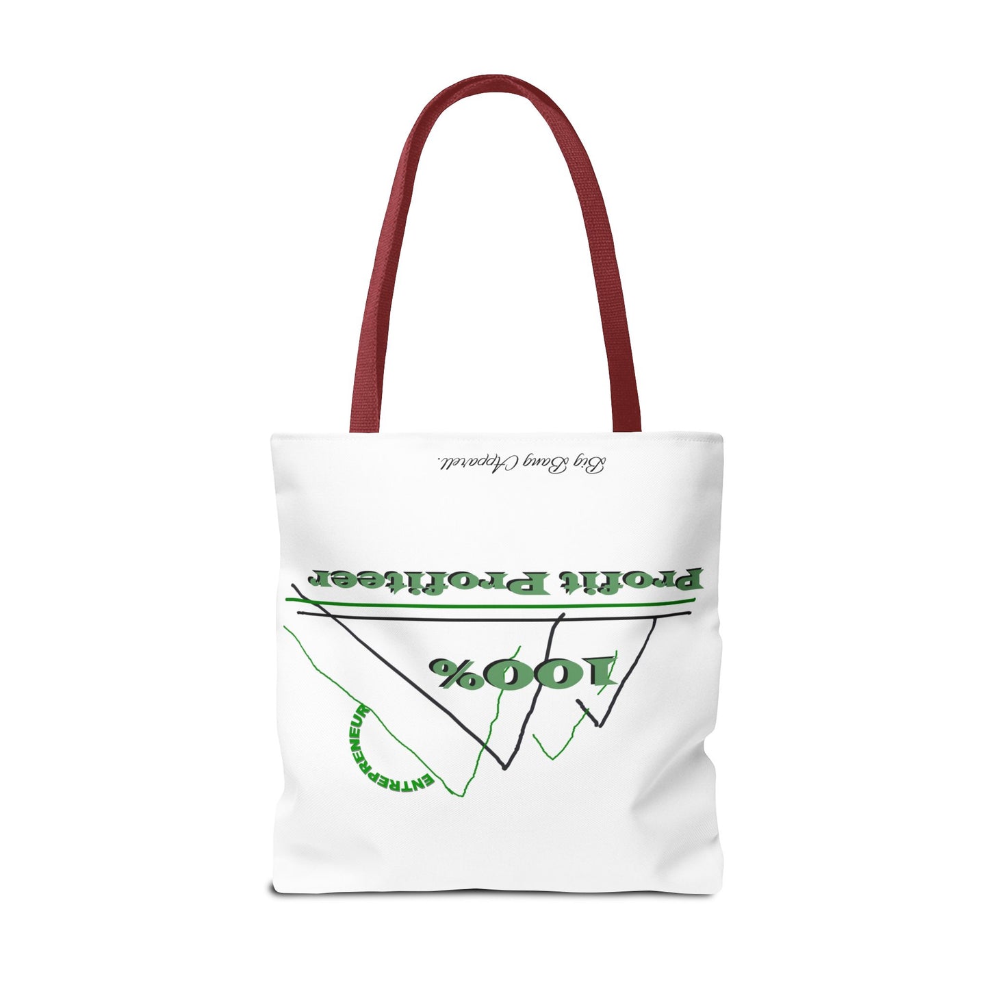 100% Profit Profiteer Tote Bag - Entrepreneurial Spirit for Business Lovers