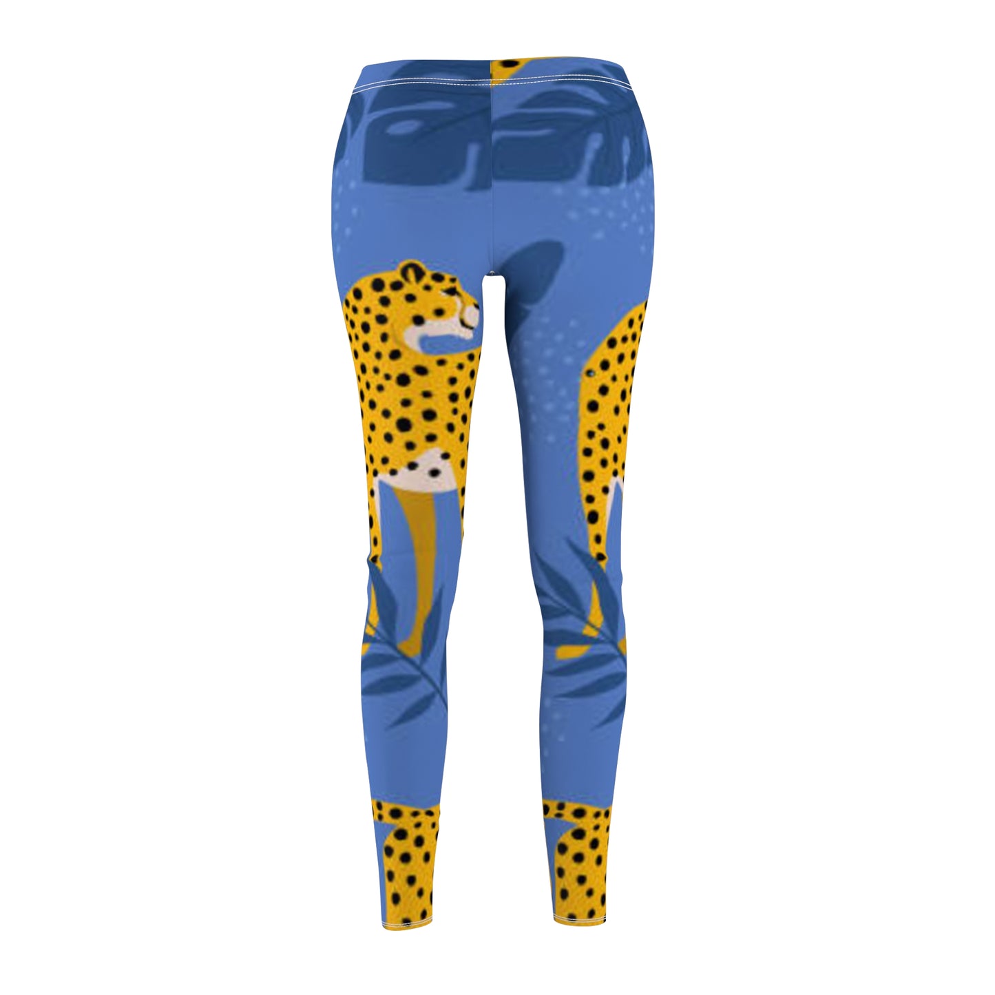 Big Bang Apparells cheetah print ,Women's Cut & Sew Casual Leggings (AOP)