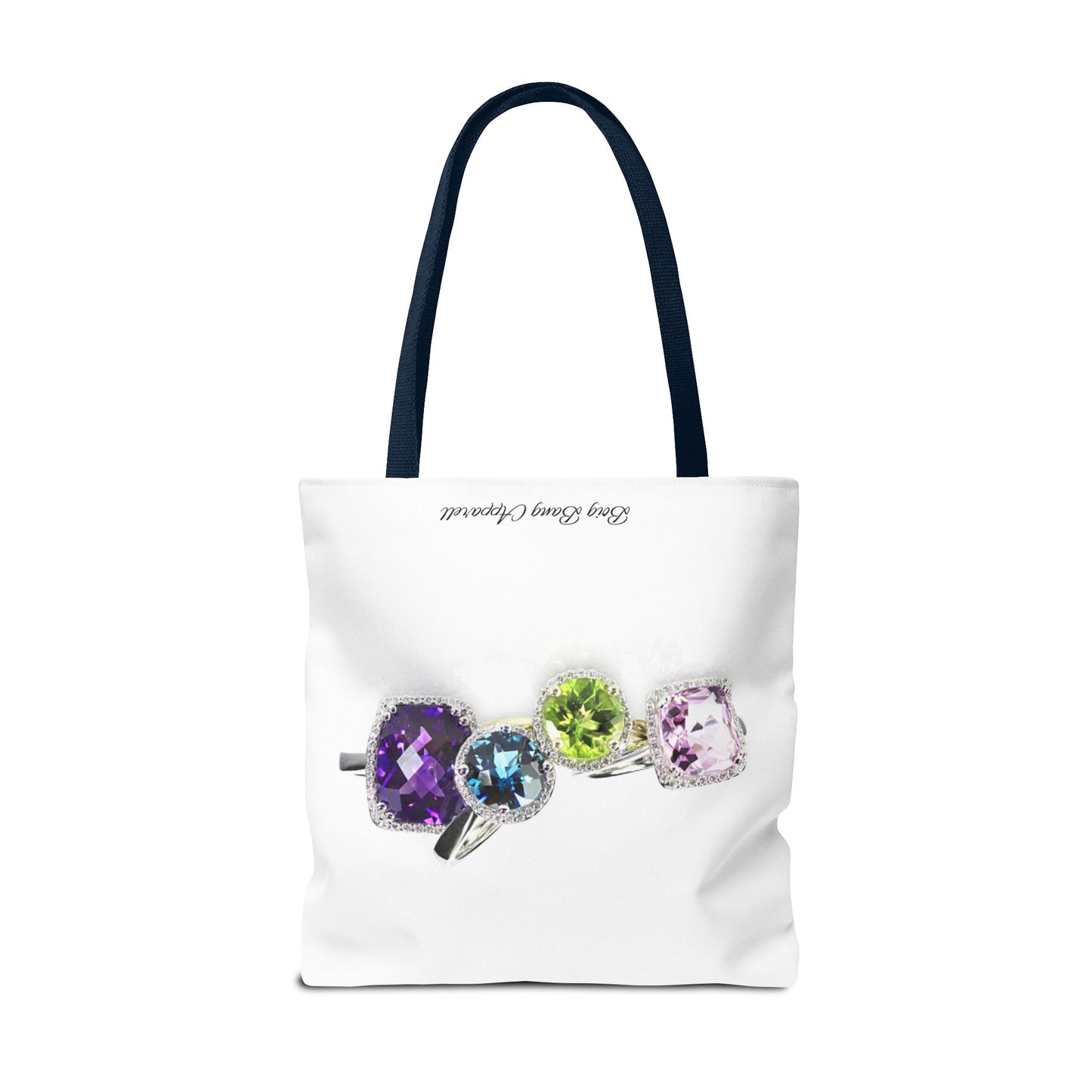 Sparkling Gemstone Tote Bag - Stylish and Chic Accessory for Jewelry Lovers