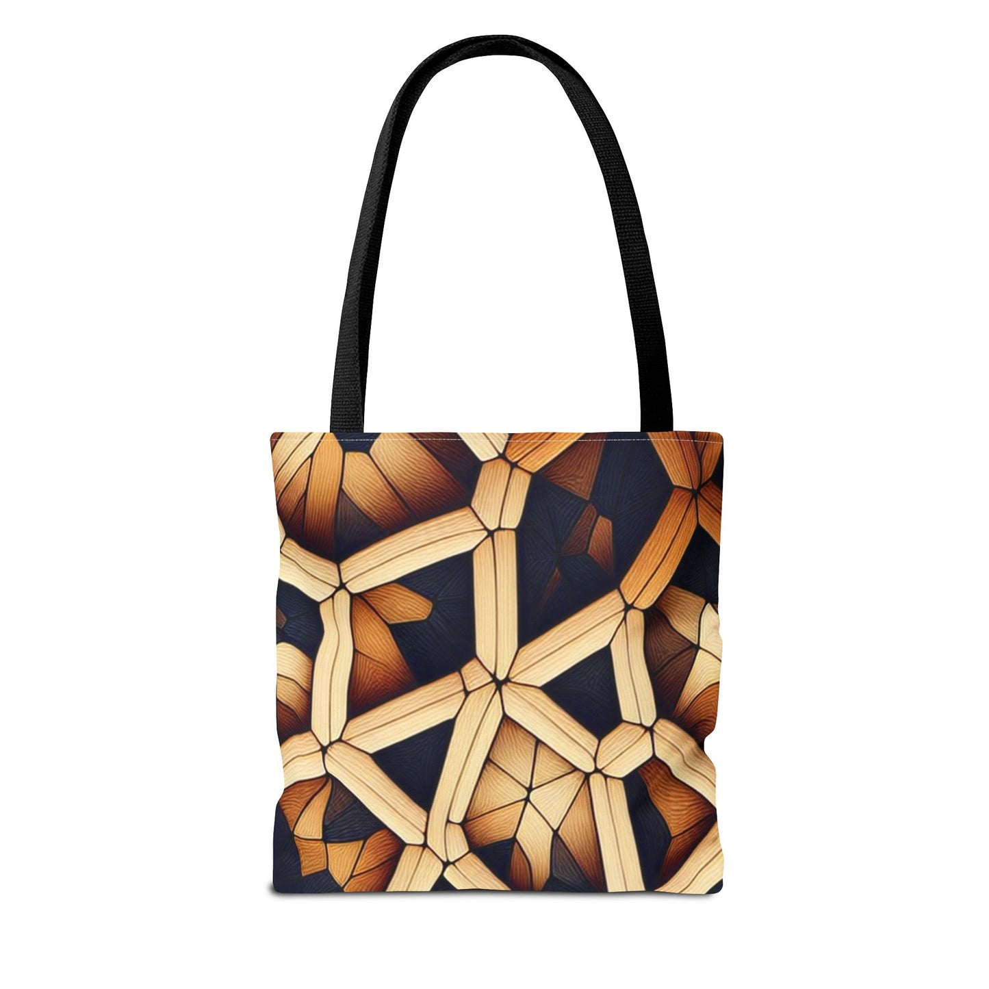 Geometric Pattern Tote Bag - Stylish & Versatile for Everyday Use