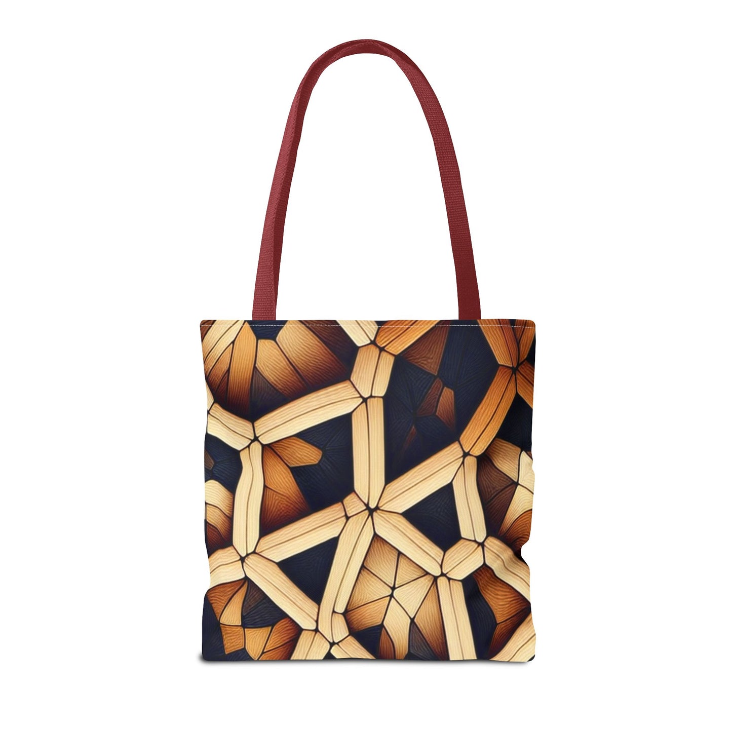 Geometric Pattern Tote Bag - Stylish & Versatile for Everyday Use