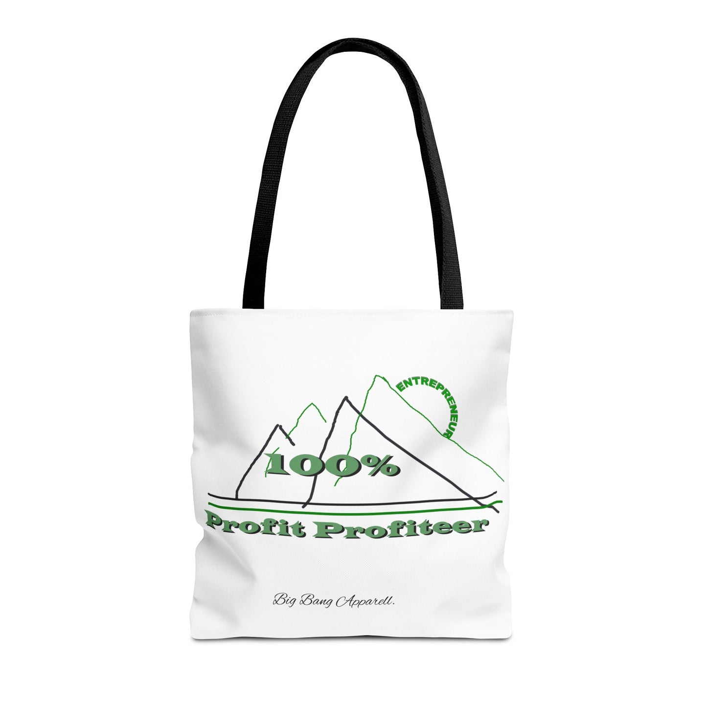 100% Profit Profiteer Tote Bag - Entrepreneurial Spirit for Business Lovers