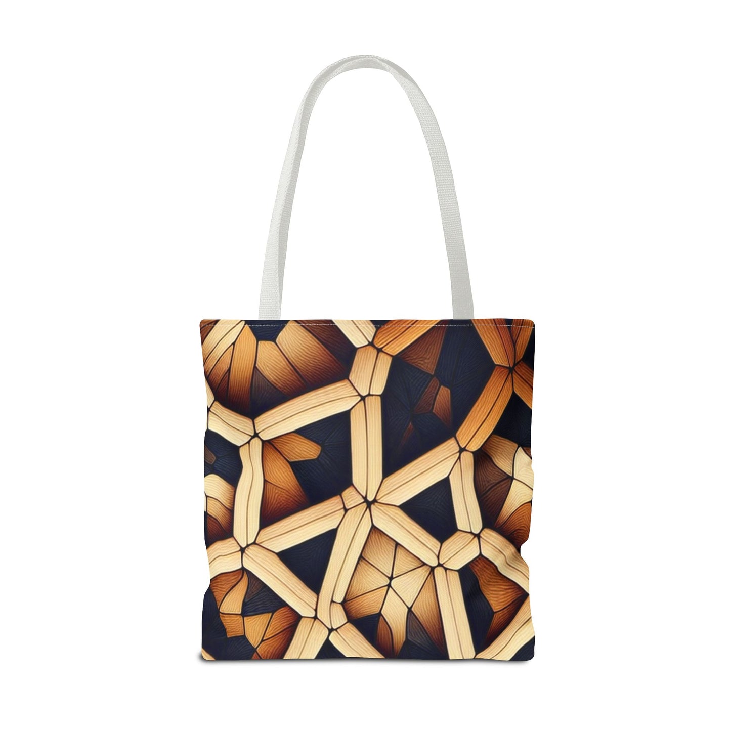 Geometric Pattern Tote Bag - Stylish & Versatile for Everyday Use