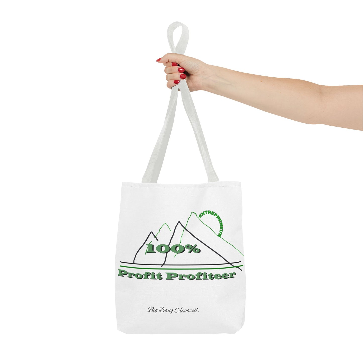 100% Profit Profiteer Tote Bag - Entrepreneurial Spirit for Business Lovers