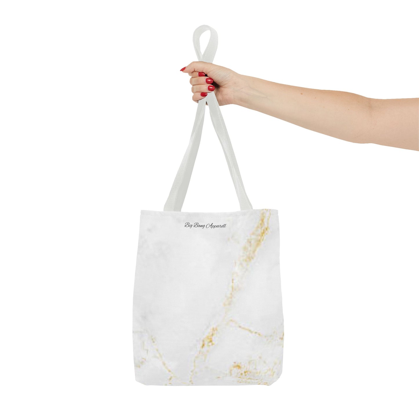 Elegant Marble Print Tote Bag - Big Bang Apparel