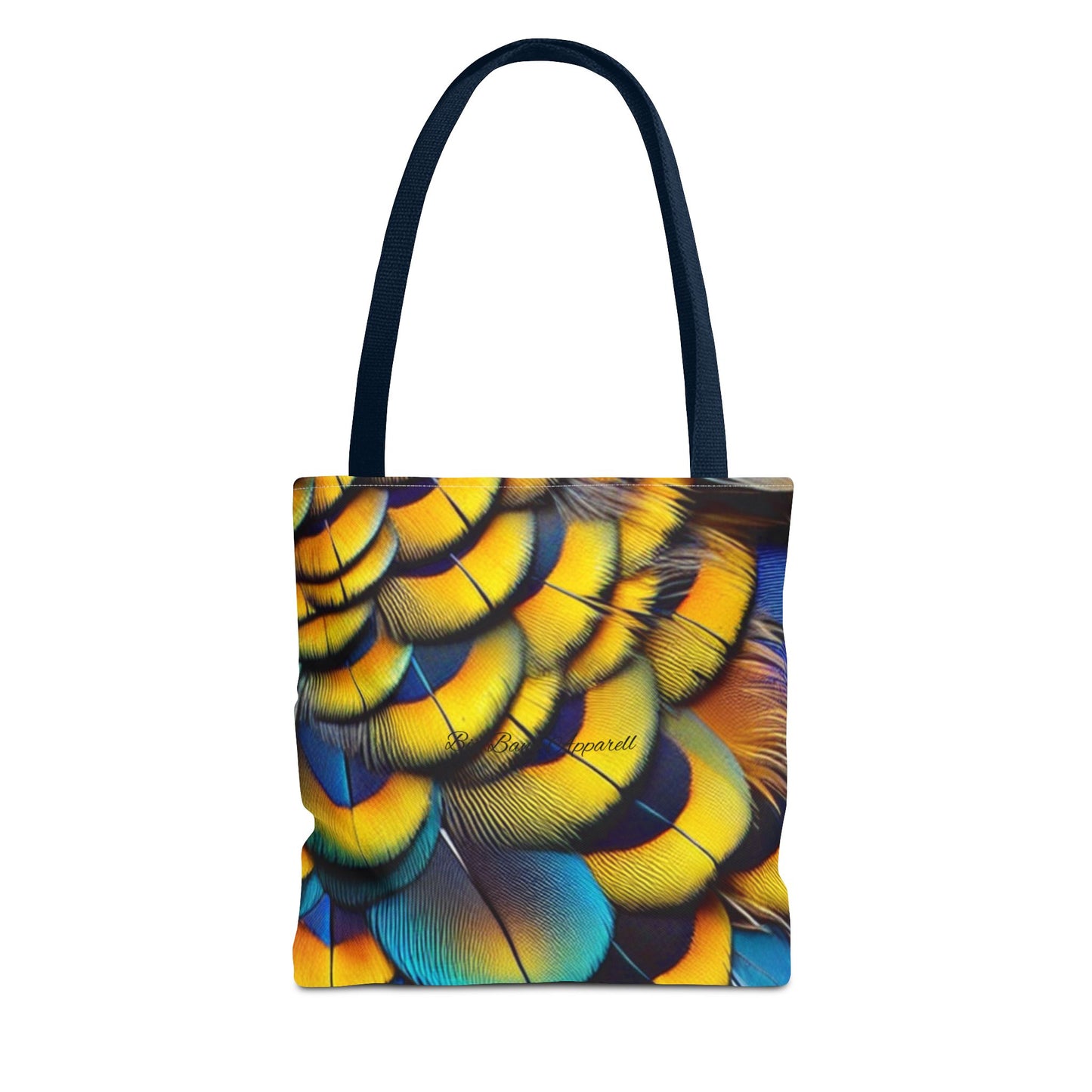 Vibrant Feather Tote Bag - Stylish and Eco-Friendly