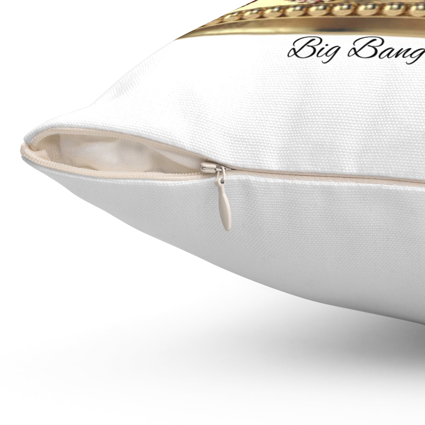 Big Bang Apparell royal crown Spun Polyester Square Pillow