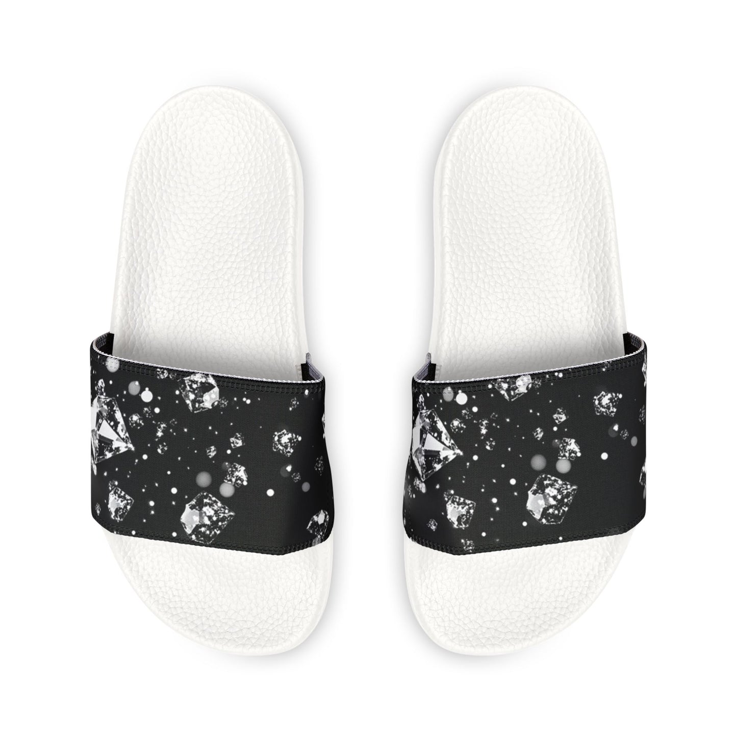 Men's Removable-Strap Sandals - Stylish Comfort for Everyday Wear with Sparkling Diamond design.