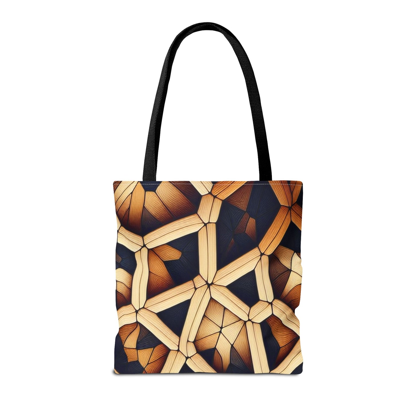 Geometric Pattern Tote Bag - Stylish & Versatile for Everyday Use