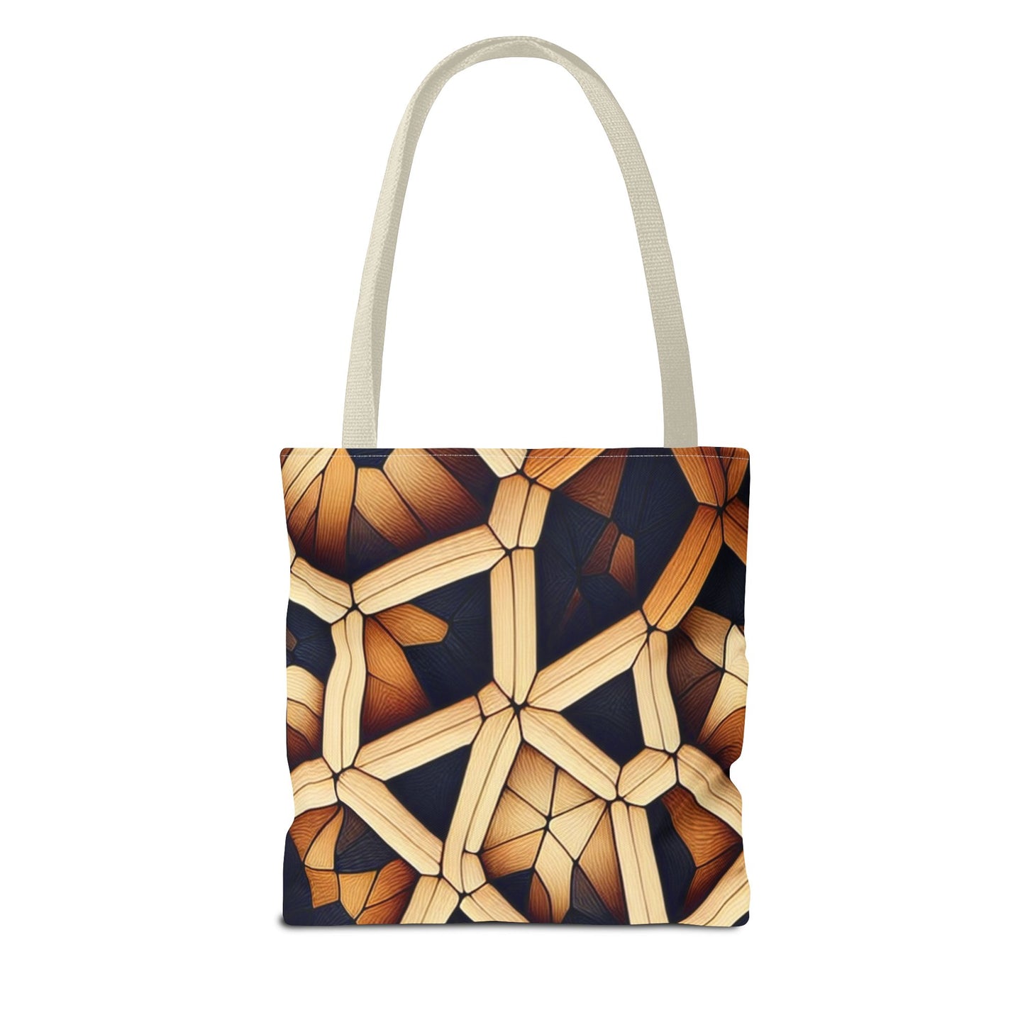 Geometric Pattern Tote Bag - Stylish & Versatile for Everyday Use