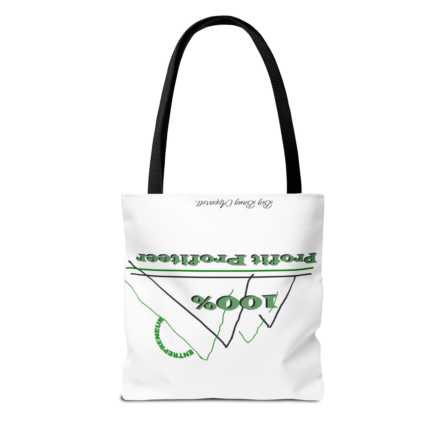 100% Profit Profiteer Tote Bag - Entrepreneurial Spirit for Business Lovers