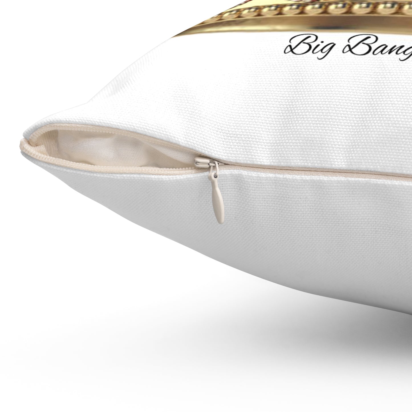 Big Bang Apparell royal crown Spun Polyester Square Pillow