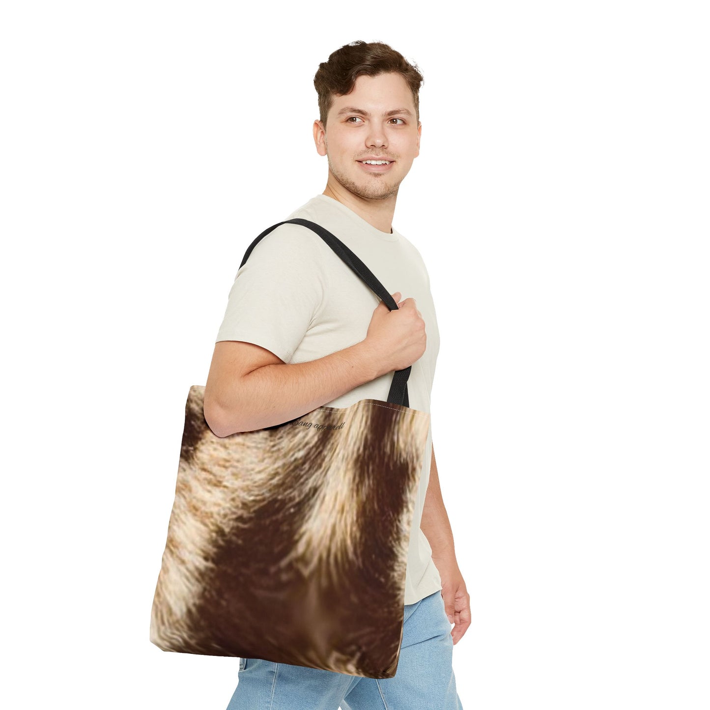 Stylish Animal Print Tote Bag - Chic Reusable Shopping Bag