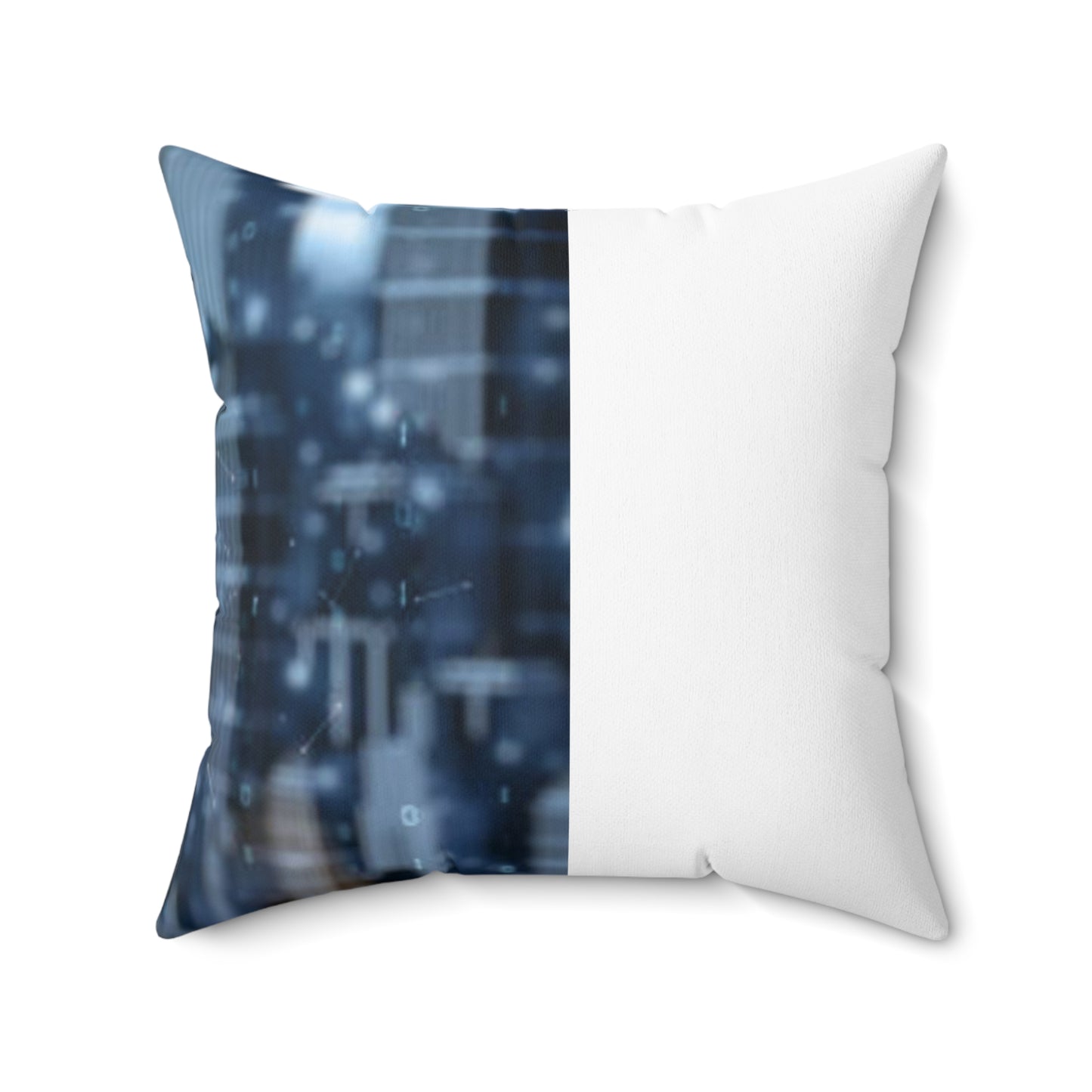 Big Bang Apparell bitcoin Spun Polyester Square Pillow