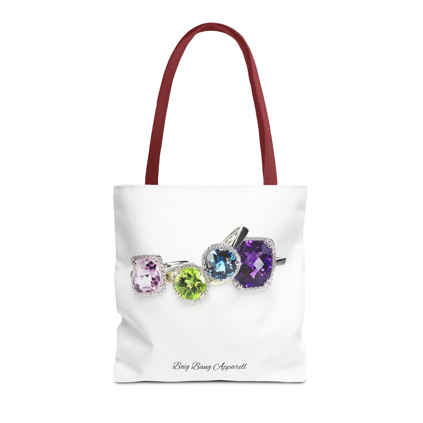 Sparkling Gemstone Tote Bag - Stylish and Chic Accessory for Jewelry Lovers