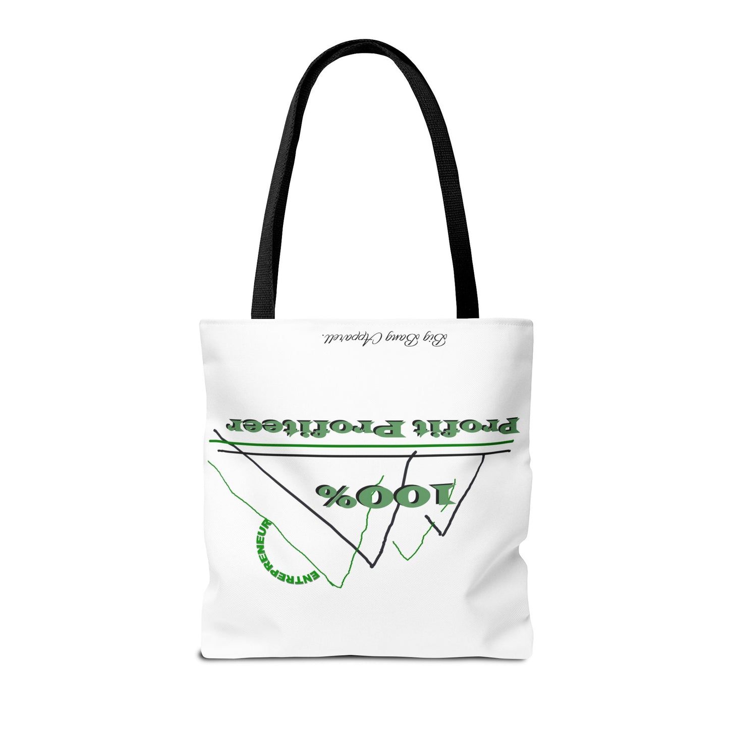 100% Profit Profiteer Tote Bag - Entrepreneurial Spirit for Business Lovers