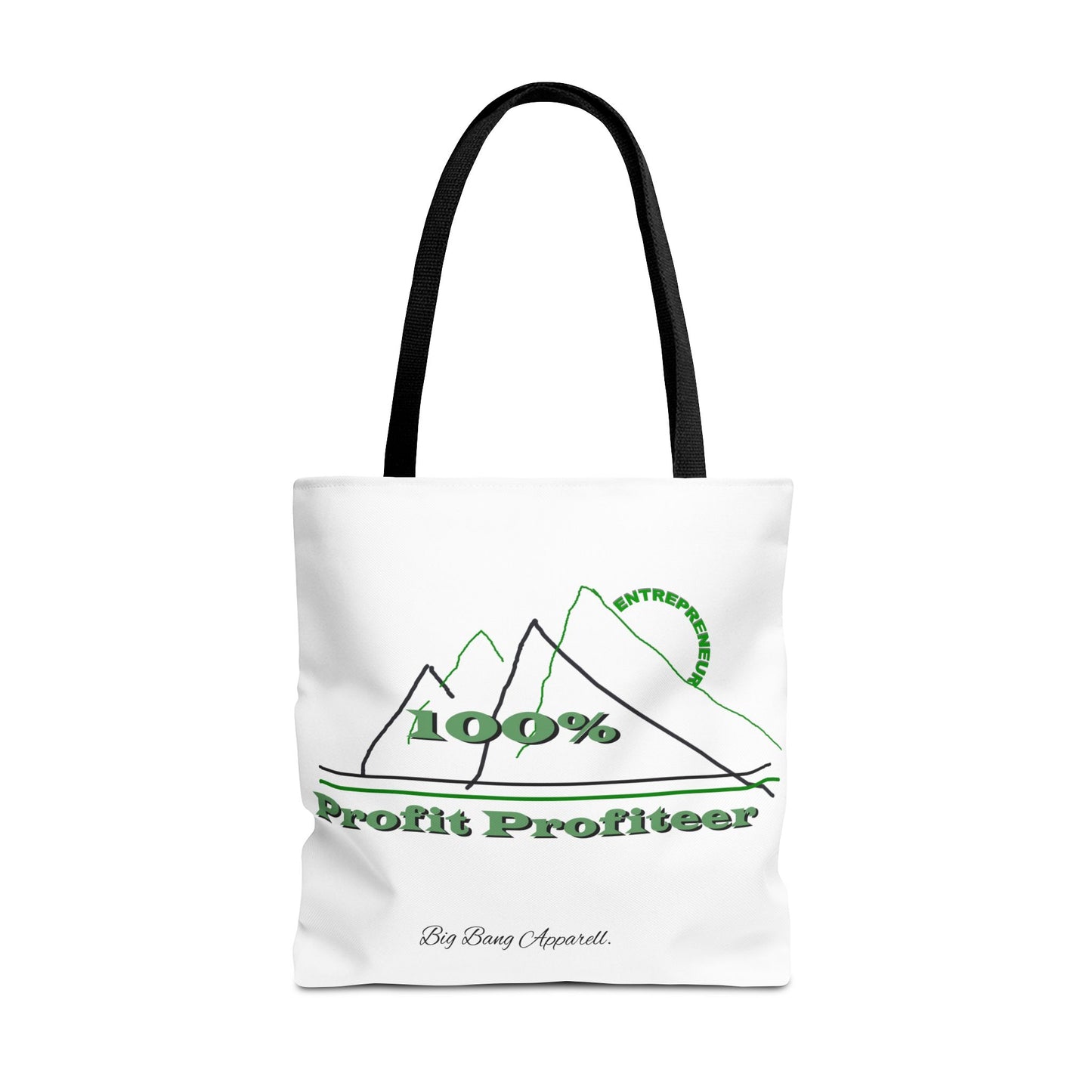 100% Profit Profiteer Tote Bag - Entrepreneurial Spirit for Business Lovers