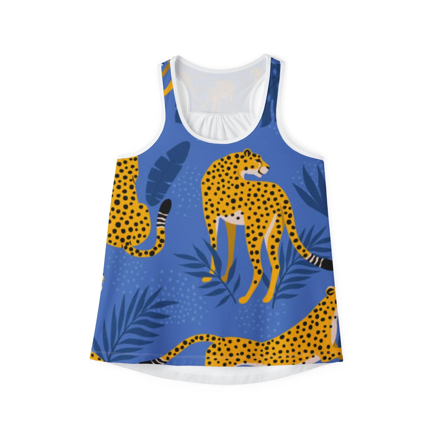 Big Bang Apparells  cheetah Women's Tank Top (AOP)