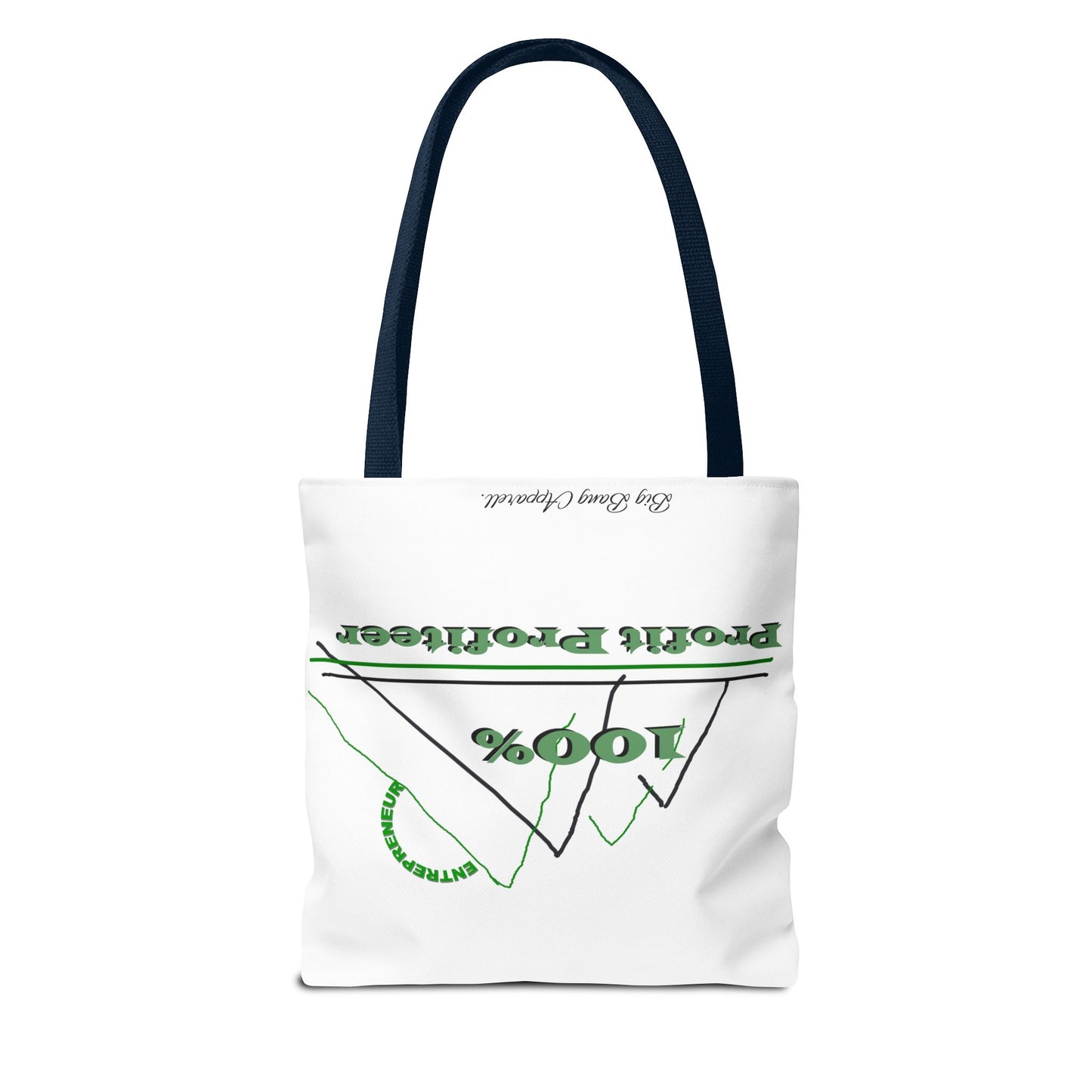 100% Profit Profiteer Tote Bag - Entrepreneurial Spirit for Business Lovers