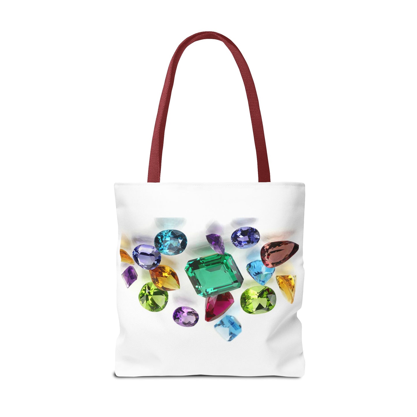 Colorful Gemstone Tote Bag | Stylish & Versatile Everyday Accessory