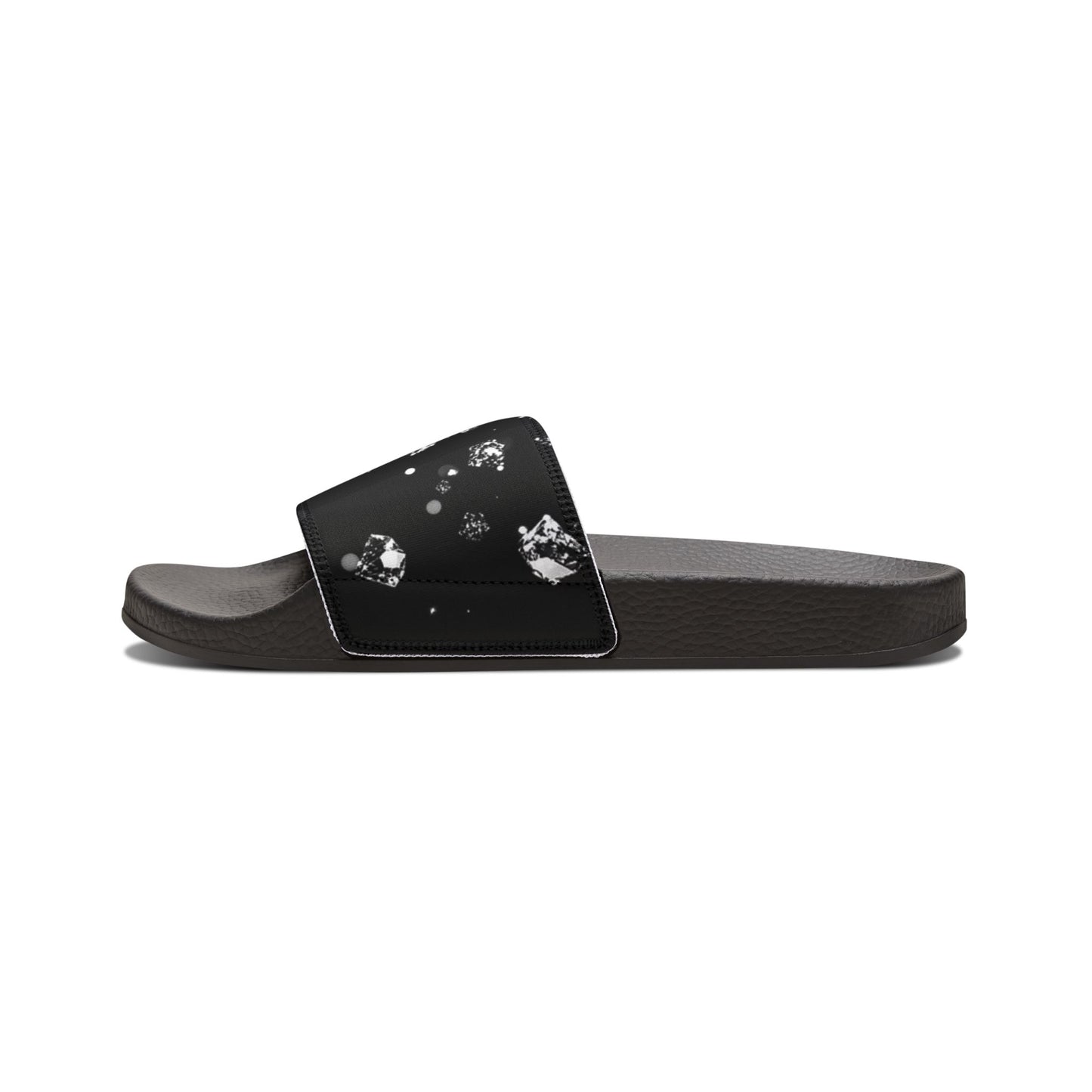 Men's Removable-Strap Sandals - Stylish Comfort for Everyday Wear with Sparkling Diamond design.