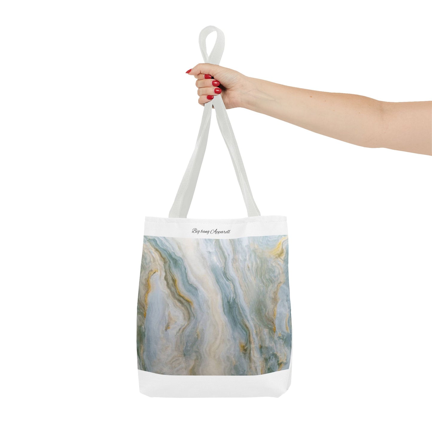 Elegant Marble Print Tote Bag - Stylish & Versatile for Everyday Use