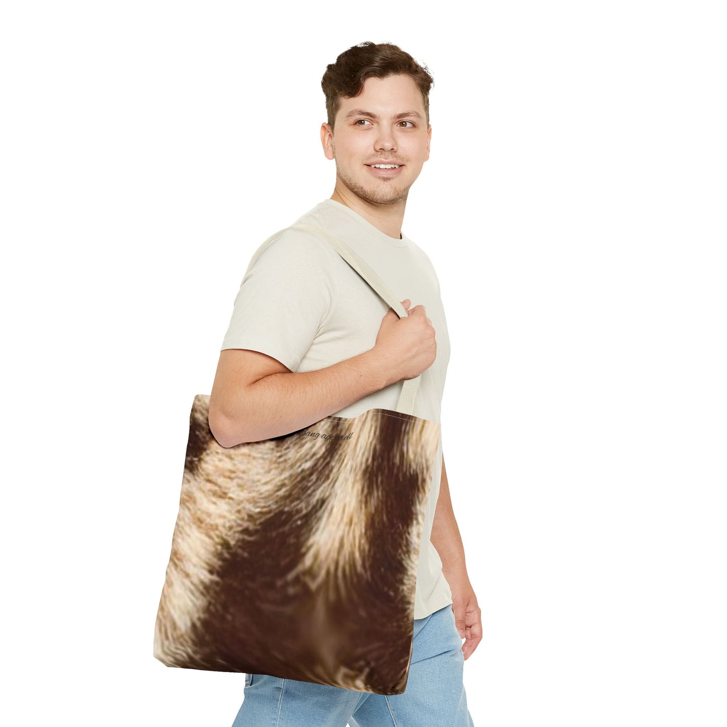 Stylish Animal Print Tote Bag - Chic Reusable Shopping Bag