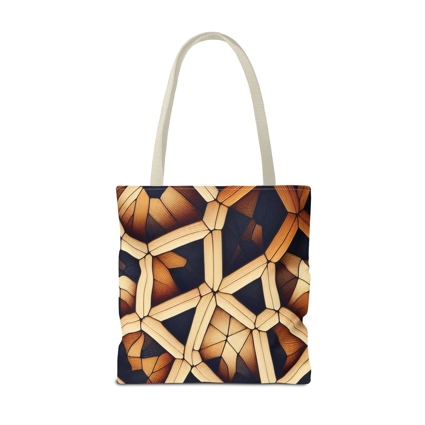 Geometric Pattern Tote Bag - Stylish & Versatile for Everyday Use