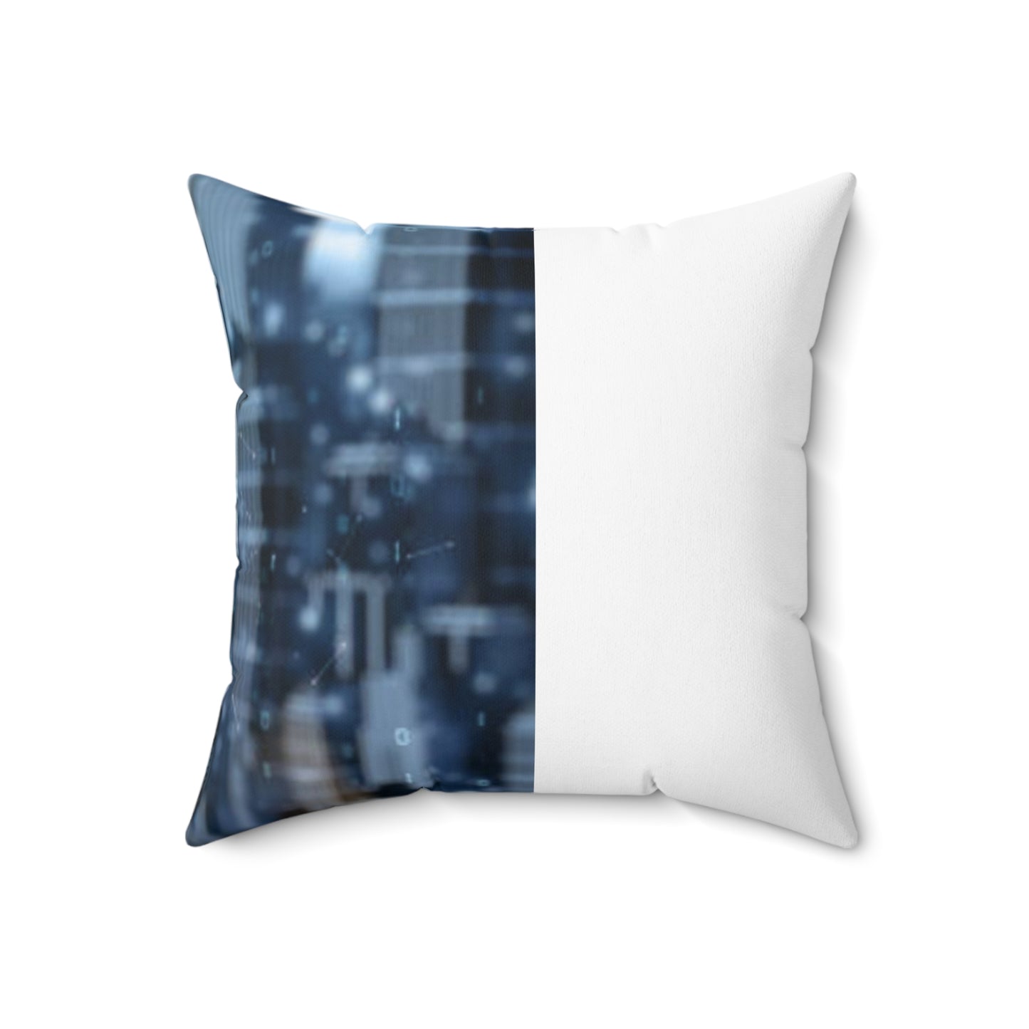 Big Bang Apparell bitcoin Spun Polyester Square Pillow