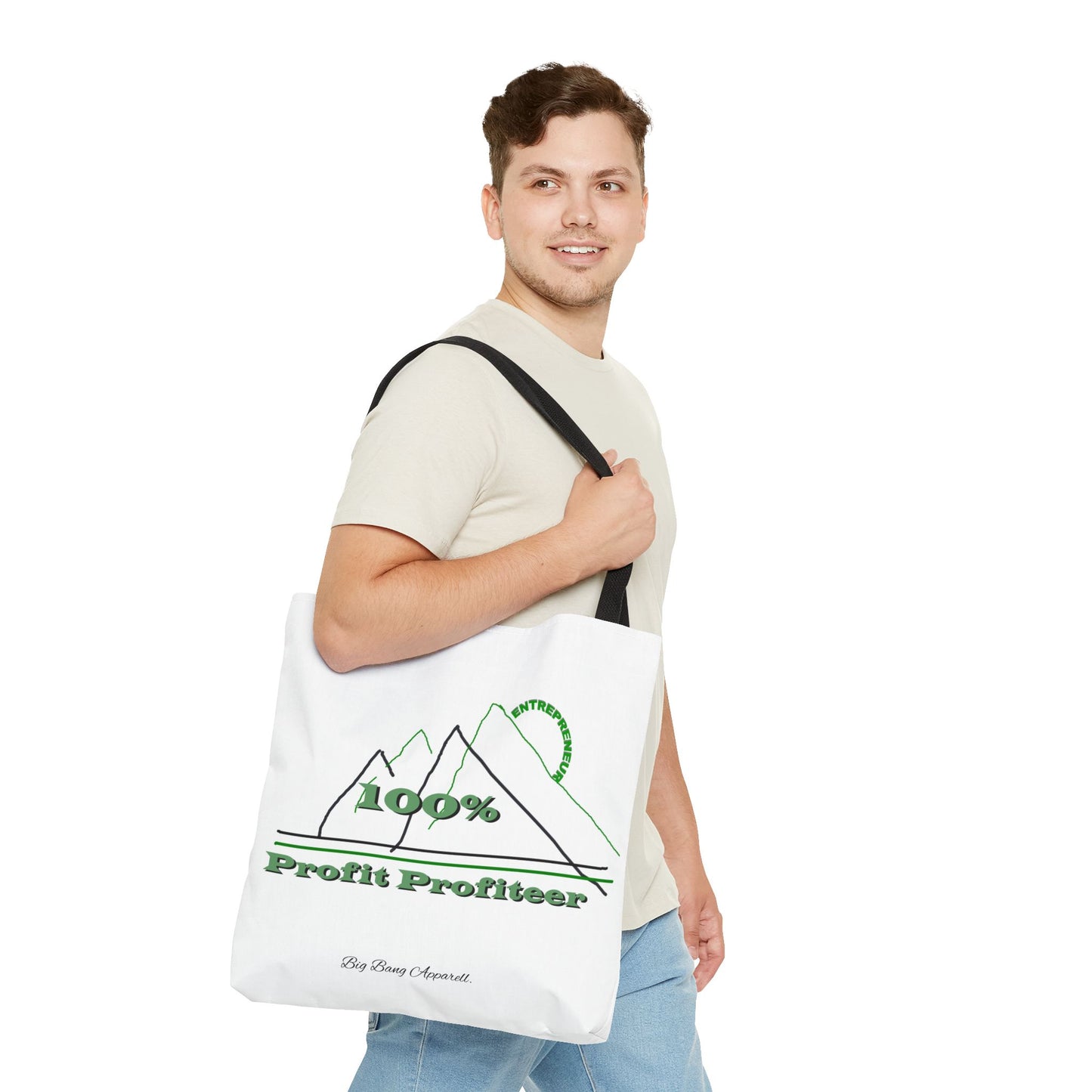 100% Profit Profiteer Tote Bag - Entrepreneurial Spirit for Business Lovers