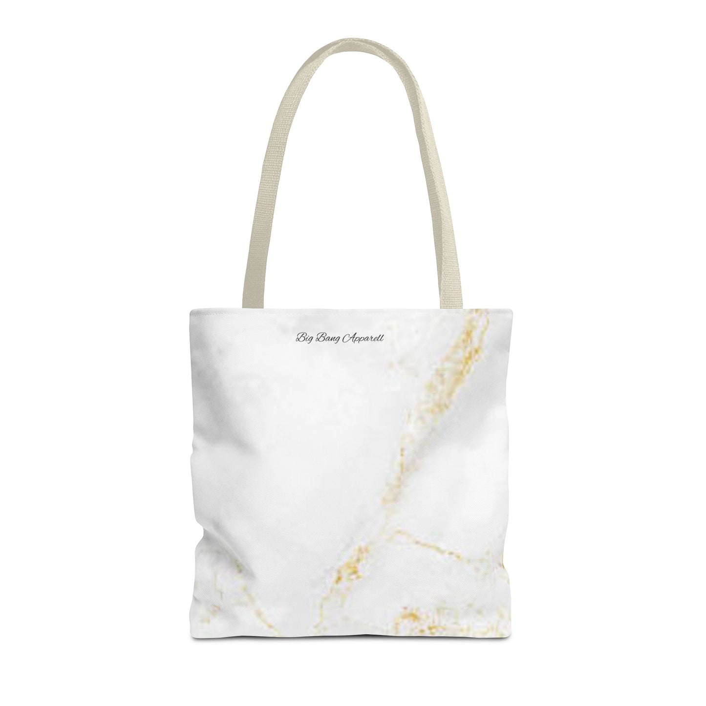 Elegant Marble Print Tote Bag - Big Bang Apparel