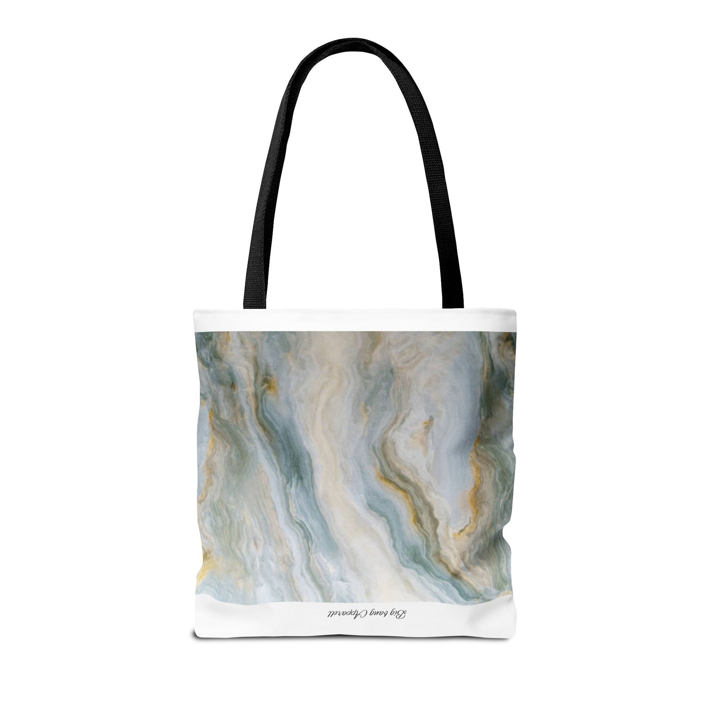 Elegant Marble Print Tote Bag - Stylish & Versatile for Everyday Use