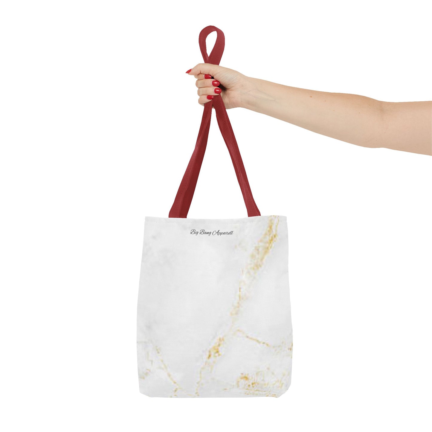 Elegant Marble Print Tote Bag - Big Bang Apparel