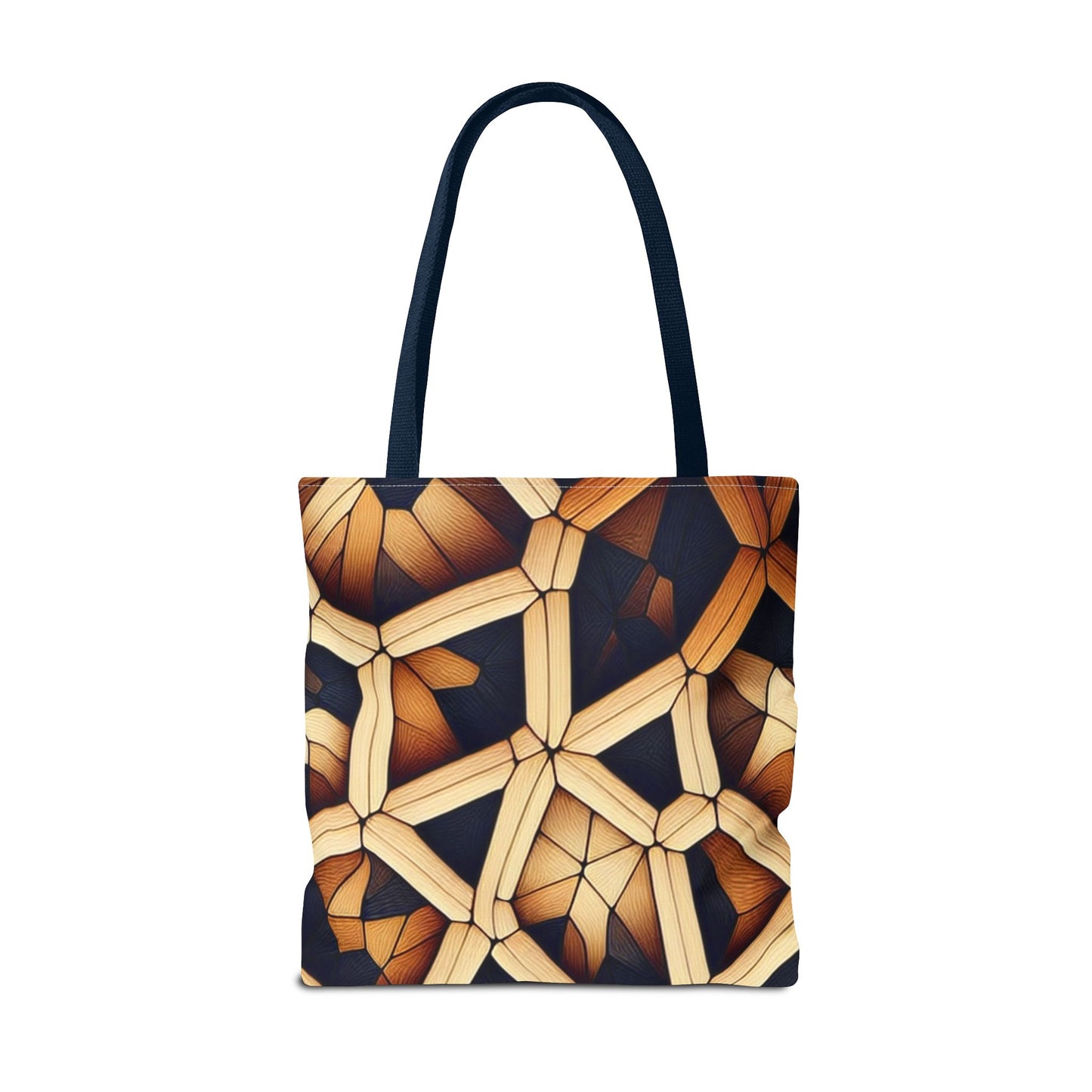 Geometric Pattern Tote Bag - Stylish & Versatile for Everyday Use