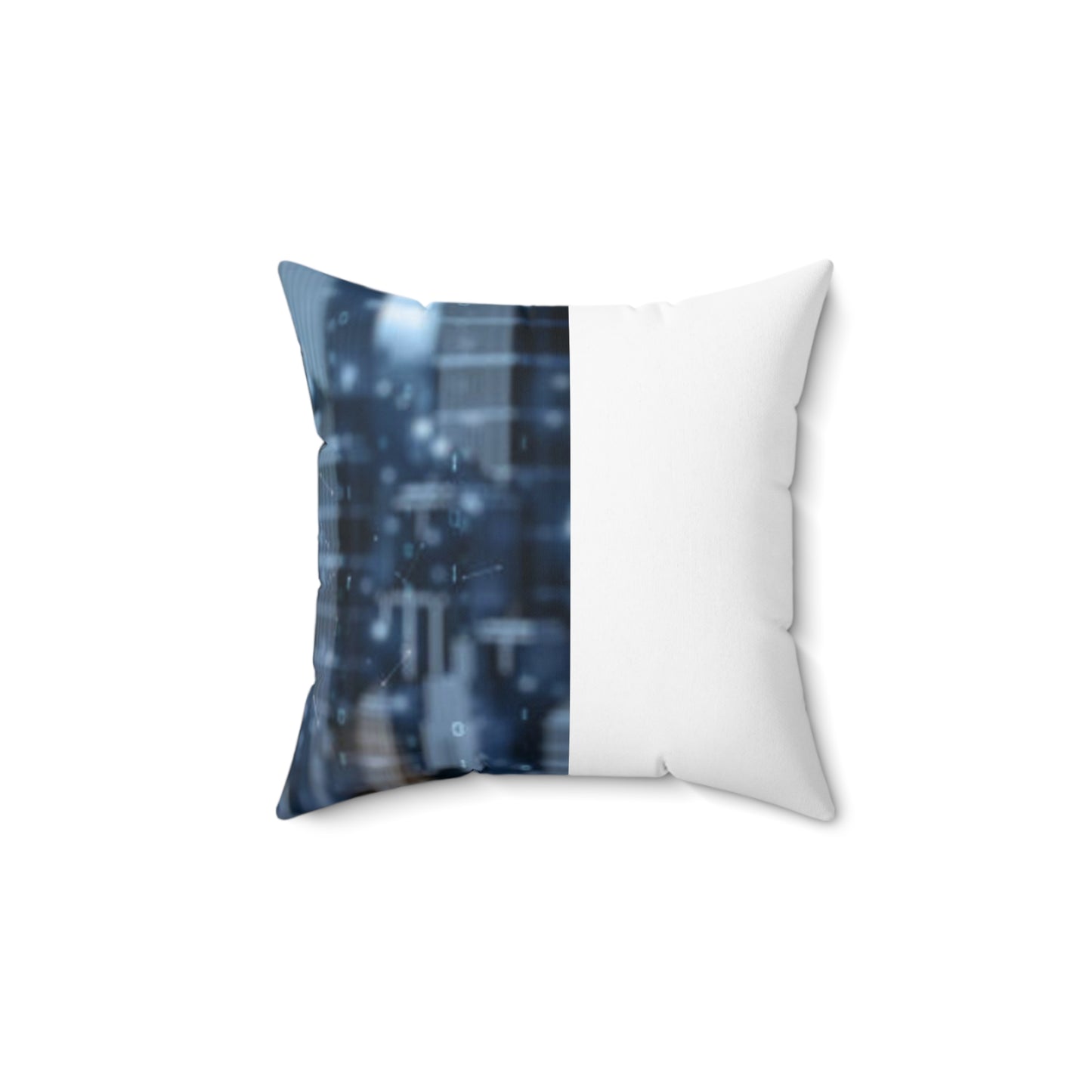 Big Bang Apparell bitcoin Spun Polyester Square Pillow